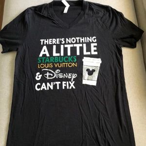 Starbucks Louis Vuitton Disney Women’s T-shirt